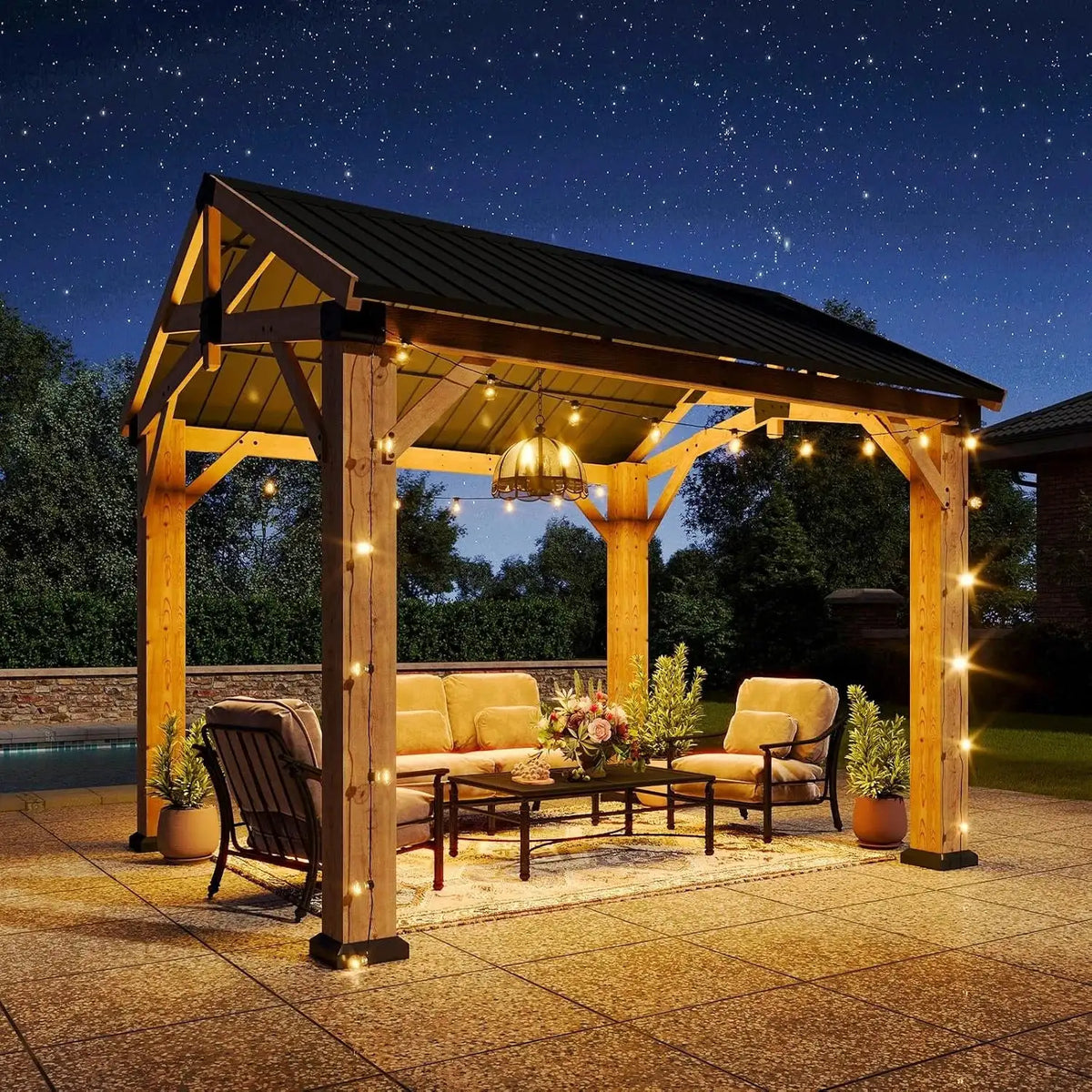 Easily Assembled Garden Gazebo