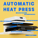Precise Heat Press for Custom T-Shirts
