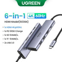 UGREEN USB C Hub 4K HDMI PD USB Ports Multiport Adapter