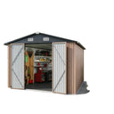 Nordivale Galvanized Steel Shed