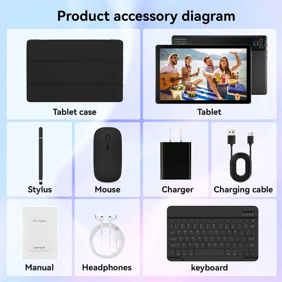 Android Tablet with Keyboard — product view 8