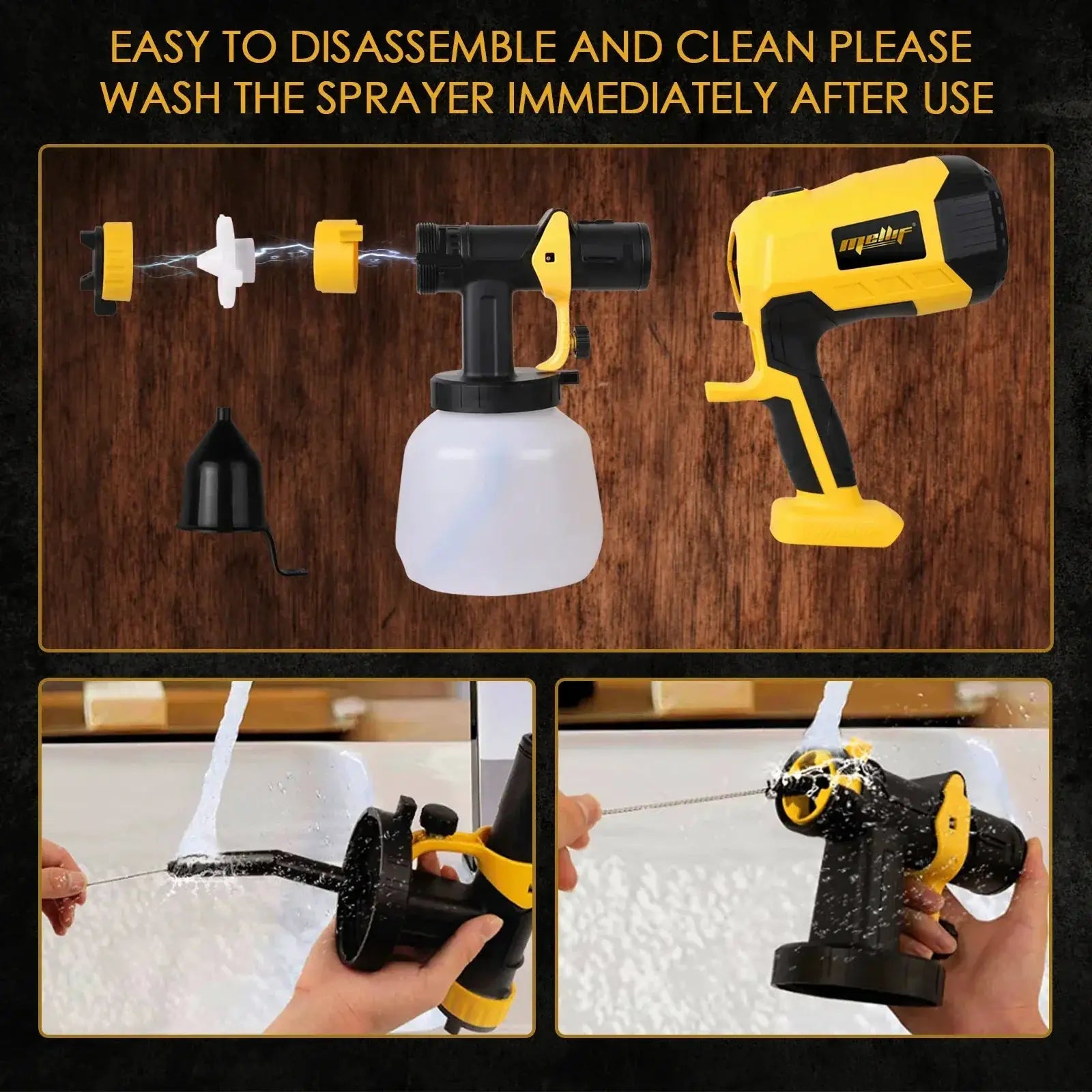 Dewalt 18V 20V MAX Cordless Paint Sprayer Spray Gun