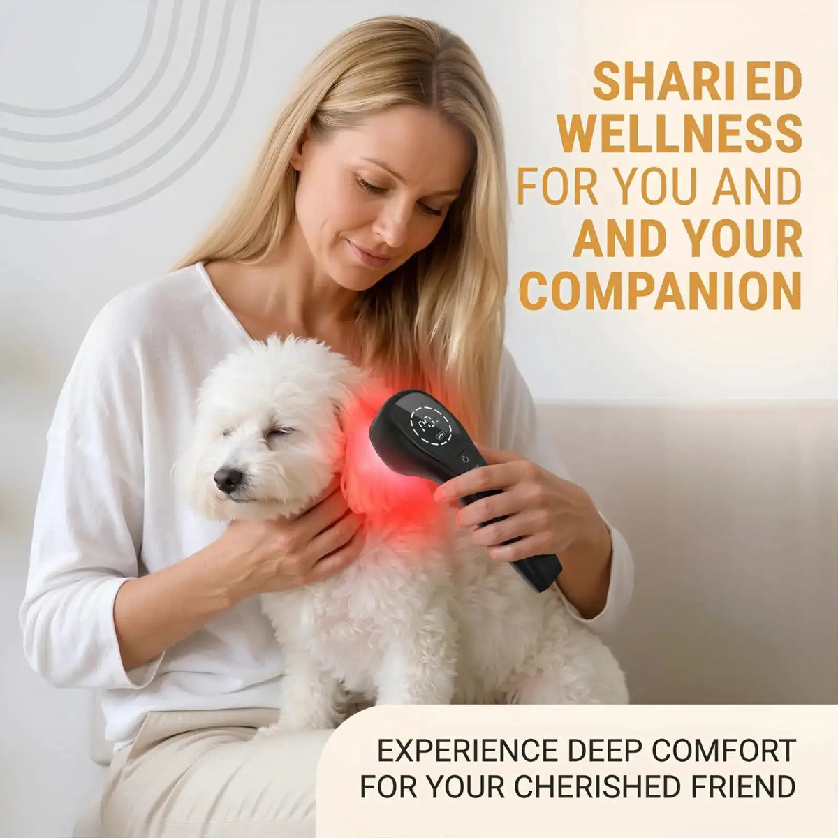 Red Light Therapy Device Handheld Cold LED Light Wand Infrared — product view 3