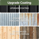 Heavy Duty Garden Storage Shed