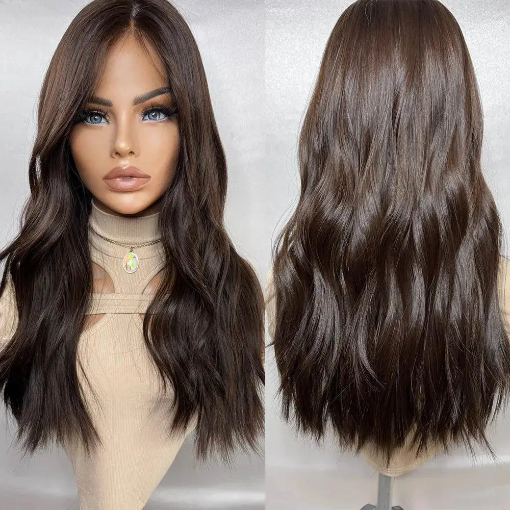 Luxury Glueless HD 13X6 Brazilian Human Hair Full Lace Wig