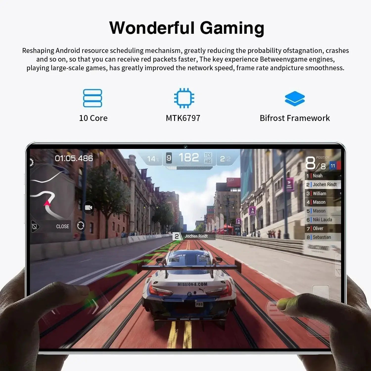 2024 High Performance Android Tablet 16GB RAM 1TB Storage