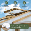 Sturdy Cedar Wood Outdoor Greenhouse