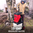 Electric Wood Chipper And Mulcher