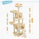 Cat Tree for Indoor Cats Keeps Active