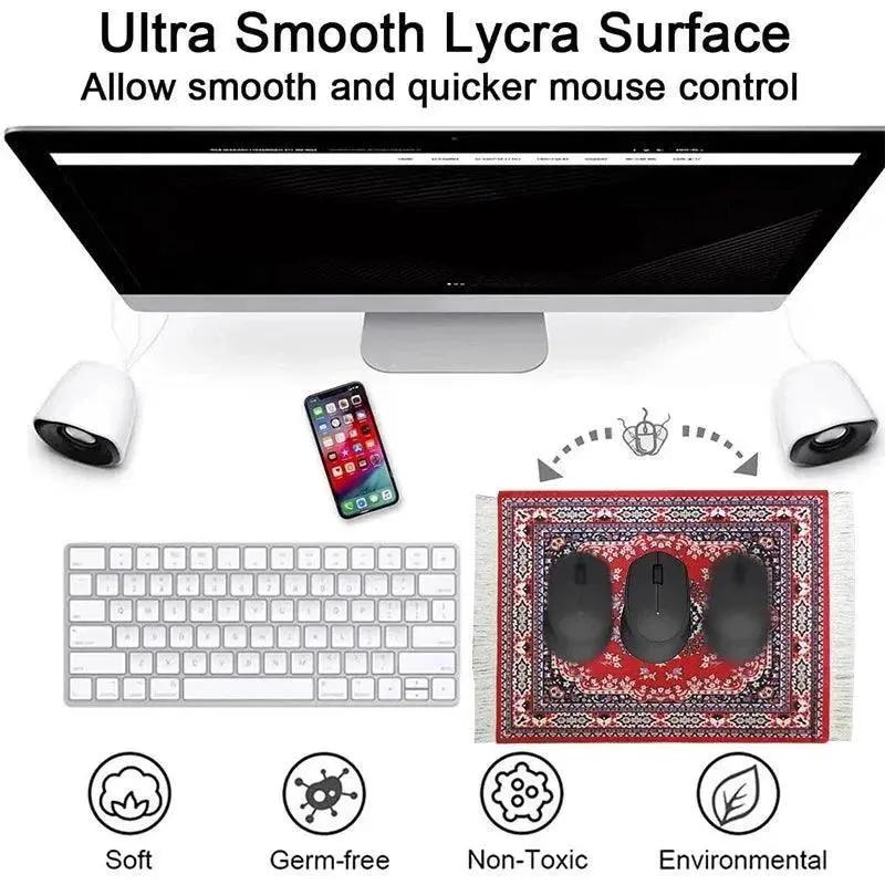 Persian Carpet Mouse Pad Retro Design for Performance