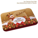 Santa Claus Holiday Door Mat: Festive Outdoor Decor