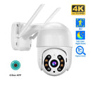 High-Definition Wireless PTZ Security Camera with Color Night Vision