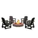 HDPE Outdoor Patio Rocking Chair