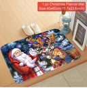 Welcoming Santa Door Mat for Homeowners