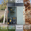 Aoxun 5x3ft Metal Outdoor Storage Shed