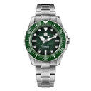 San Martin 40mm Luxury Men Diver Watch Enamel Wave Dial ST2130 Classic Automatic Mechanical Watches Lume Waterproof 300m SN0154