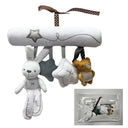 Baby Hanging Bed Plush Toy - Musical Soft Rattle
