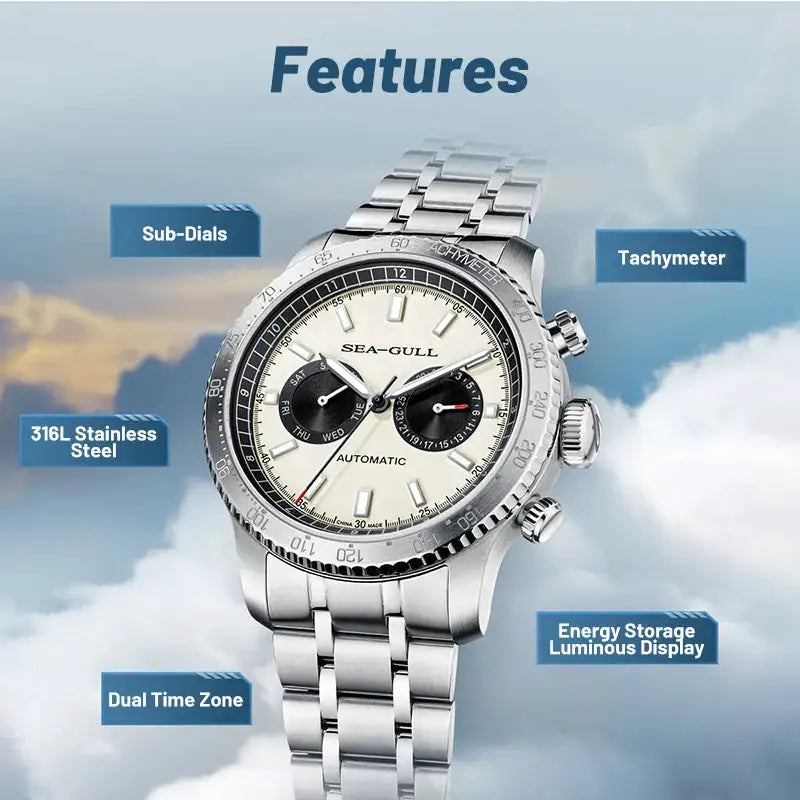 Seagull Men Pilot Automatic Watch — product image 2