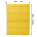 3D Brick Pattern Self Adhesive Waterproof Wall Sticker