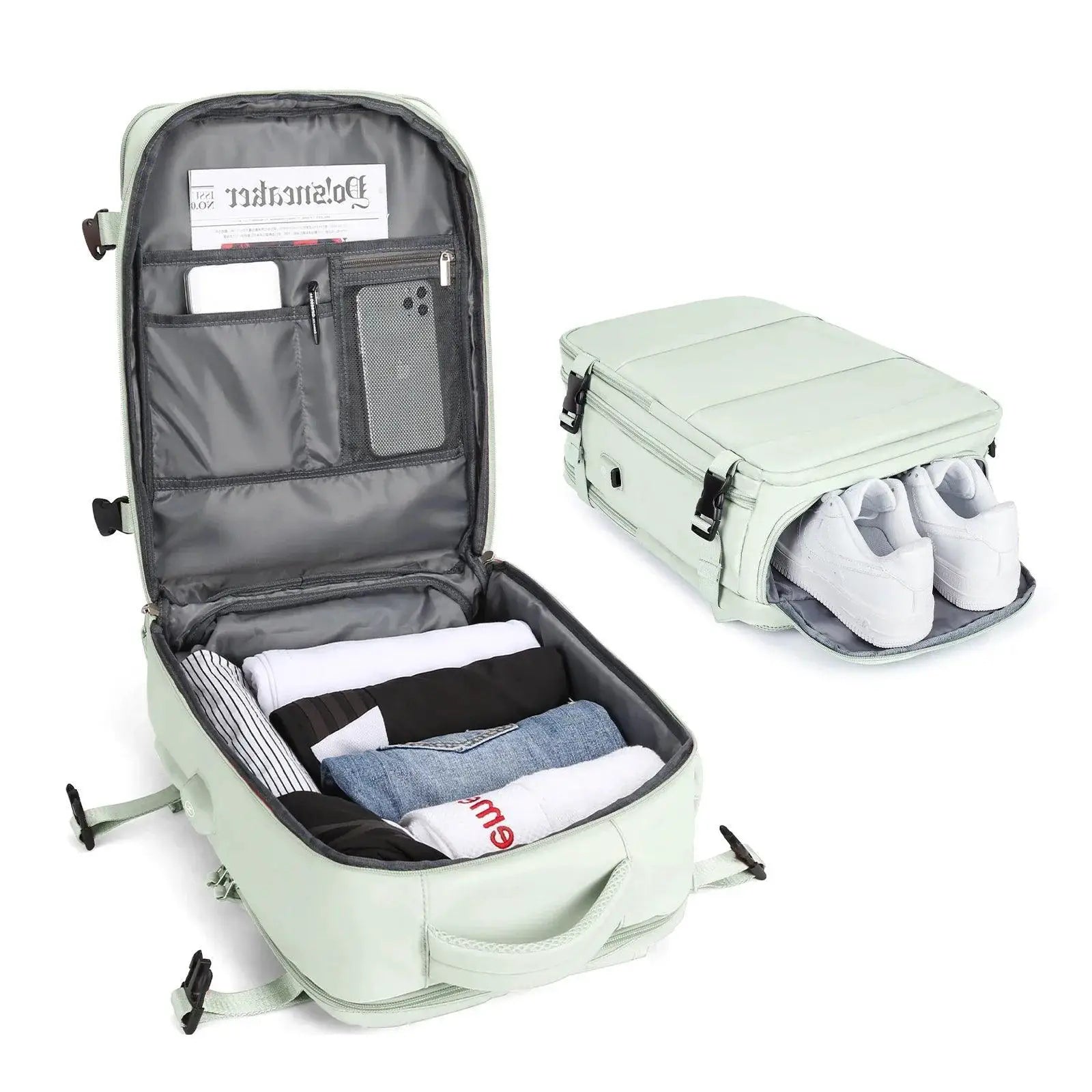 Stylish Women's Waterproof Travel Backpack Large Capacity