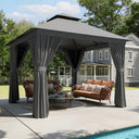Breathable Canvas Outdoor Gazebo