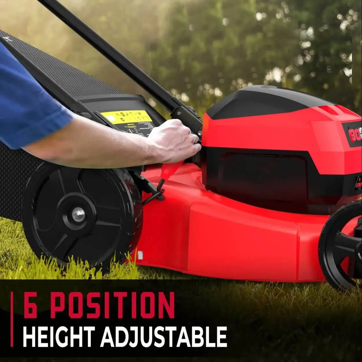PowerSmart Cordless Lawn Mower for Yard Care — product view 5