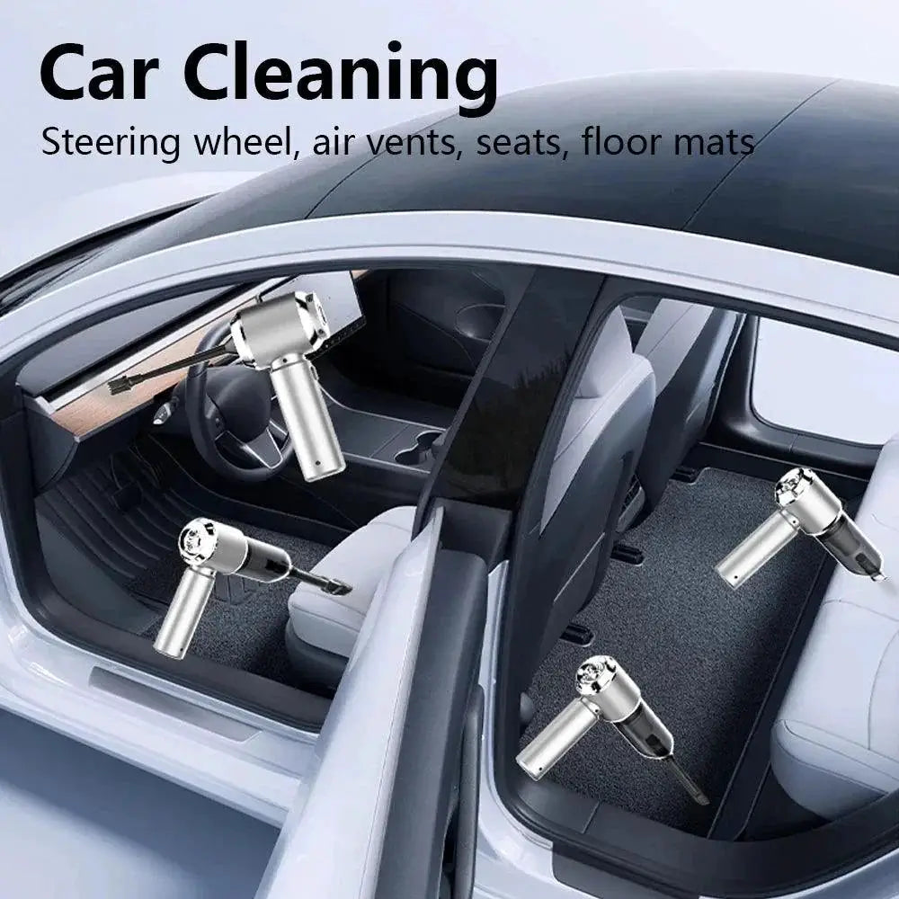 SZUK 180000PA Mini Car Vacuum Cleaner Portable Powerful