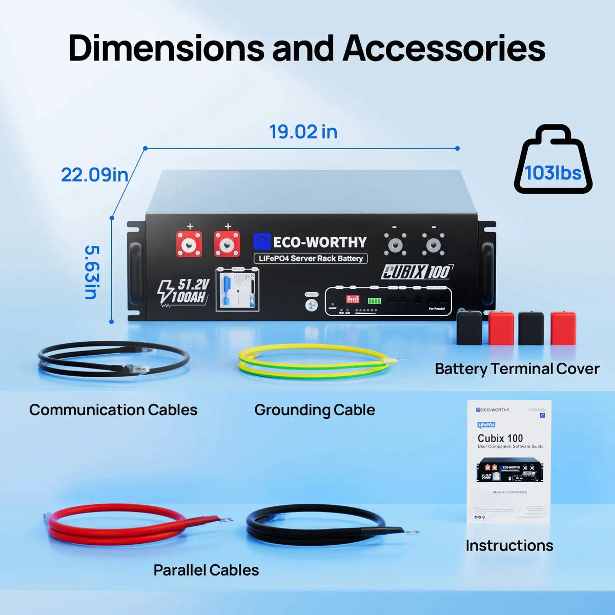 Ecoworthy Battery — product view 2