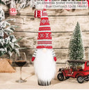 Wine Bottle Covers for Christmas Decor