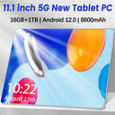 5G Android Tablet 10.1 Inch 16GB RAM 1TB Storage