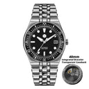 San Martin 37.5mm 40mm Classic Simple Dial Men Diver Watch Miyota 9015 Luxury Automatic Mechanical Watch Waterproof 200m SN0148