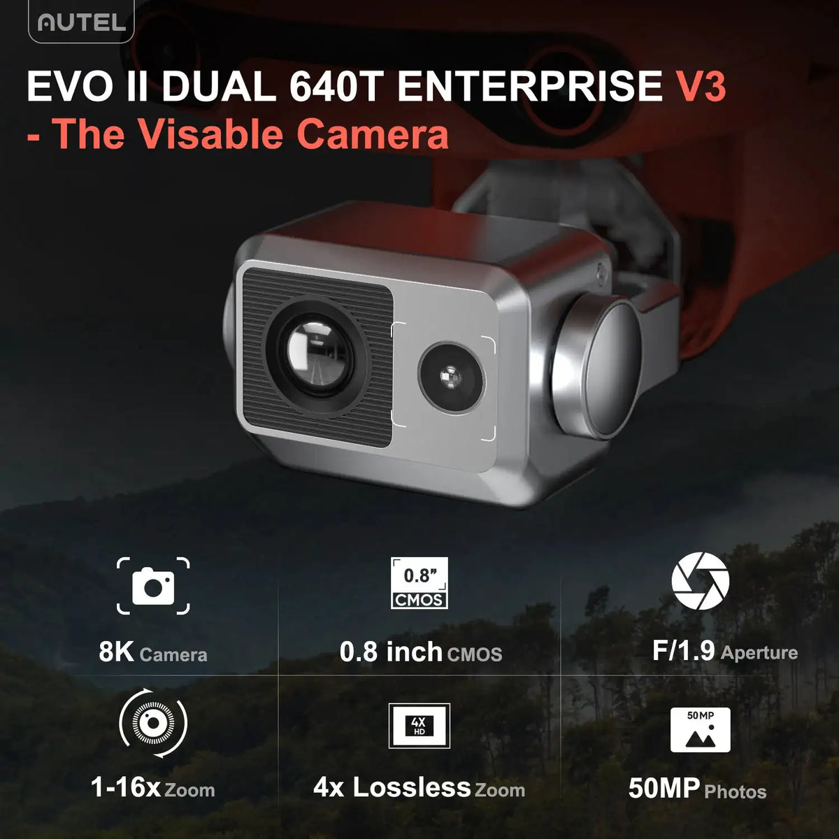 Autel Robotics EVO II Dual Enterprise Drone Digital Zoom HDR — product view 6