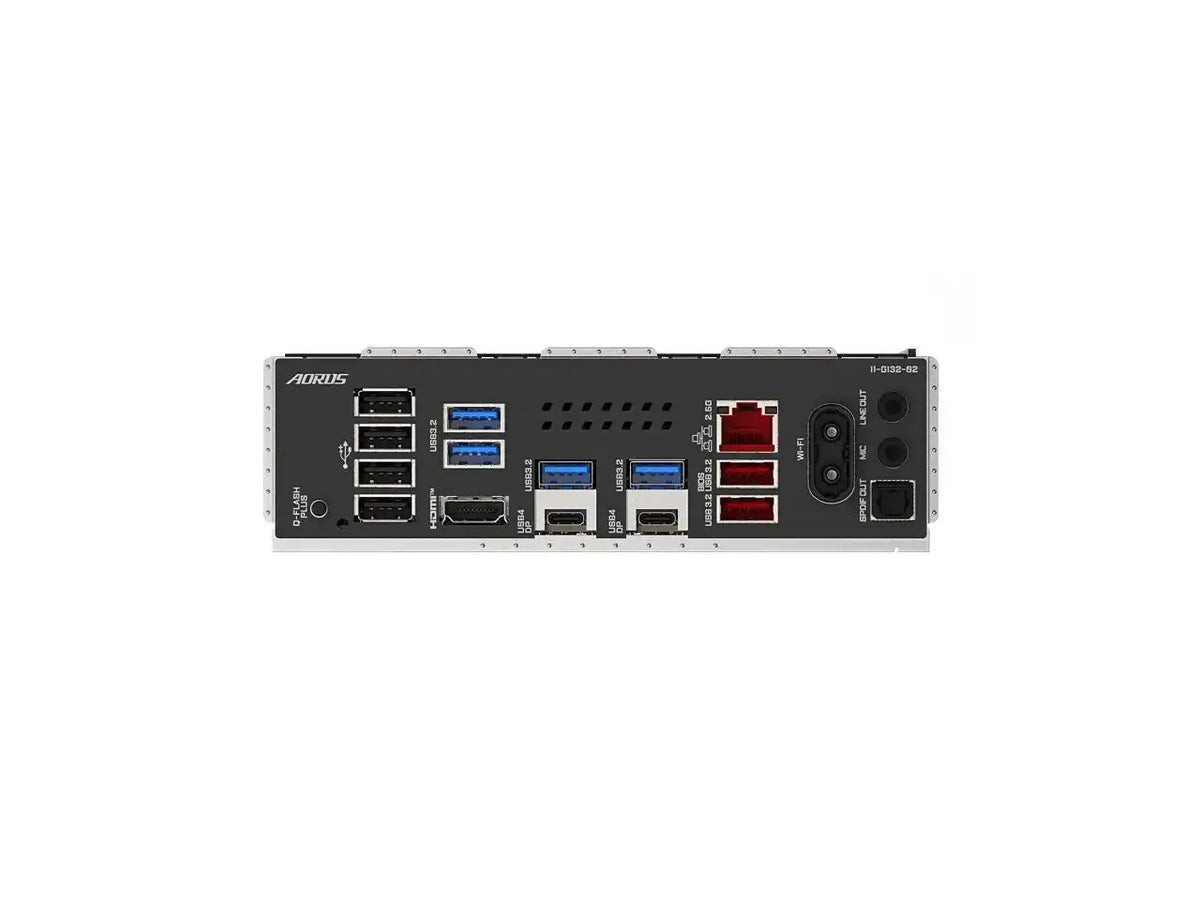 GIGABYTE X870E AORUS ELITE WIFI7 AM5 LGA 1718, ATX, DDR5, 4x M.2, PCIe 5.0, USB4, Wi-Fi 7, 2.5GbE LAN, EZ-Latch, 5-Year Warranty
