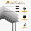 Heavy Duty Galvanized Steel Carport