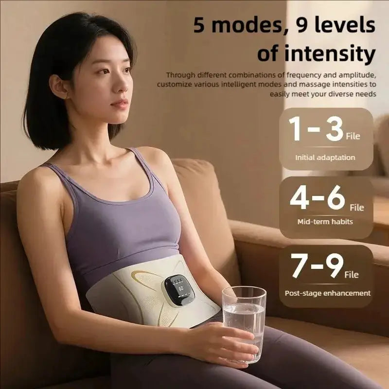 EMS Waist Massager Belt Electric Muscle Stimulator Abdominal Abs — product view 3