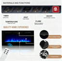 36 Inch Led Electric Fireplace Heater