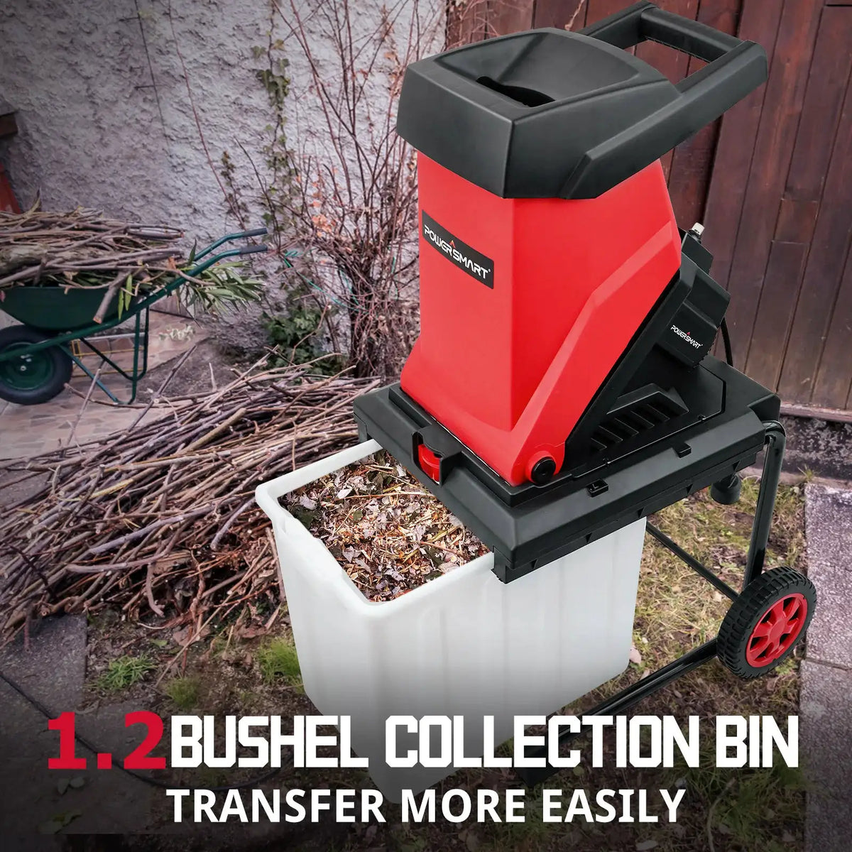 Electric Wood Chipper And Mulcher — product view 6