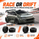ZNLYRION RC Drift Car : Scale With Replaceable Racing Drift