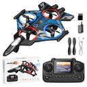 Remote Control Fighter Drone UAV, ° Stunt Rolls, Optical Flow