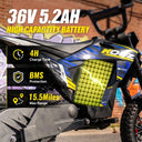 Kooz Powerful Kids Safe Electric Bike