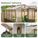Sturdy Cedar Wood Outdoor Greenhouse