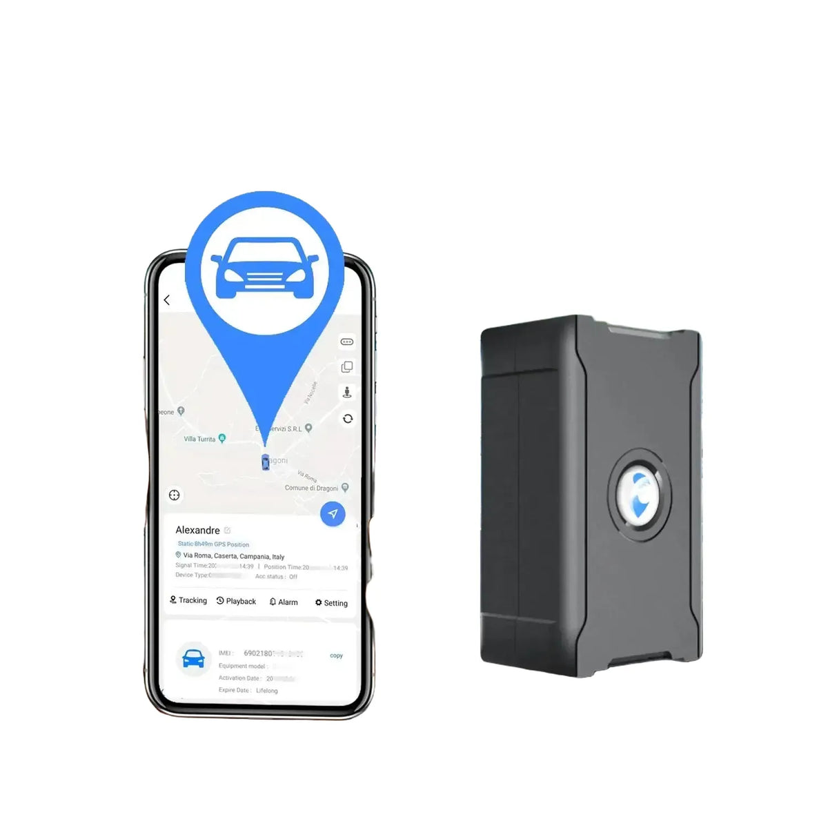 Real Time GPS Vehicle Tracker — product view 1
