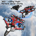 Remote Control Fighter Drone UAV, ° Stunt Rolls, Optical Flow
