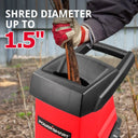 Electric Wood Chipper And Mulcher