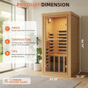 Canadian Hemlock Infrared Sauna