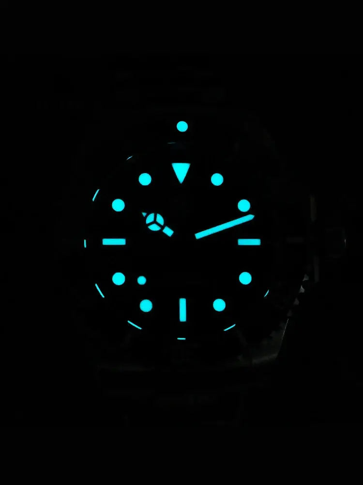 San Martin Official 42mm Men Diver Watch Wave Texture Dial Miyota 90S5 Automatic Mechanical Luxury Watch Waterproof 600m SN0126