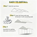 Heavy Duty Steel Carport Canopy