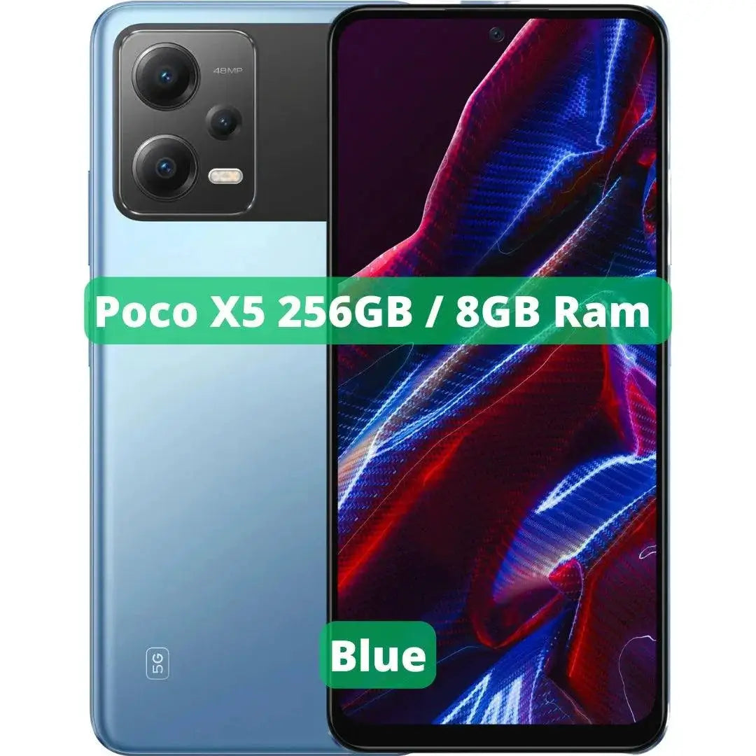 Xiaomi Poco X5 5G Global Version 48MP Camera 33W Charging