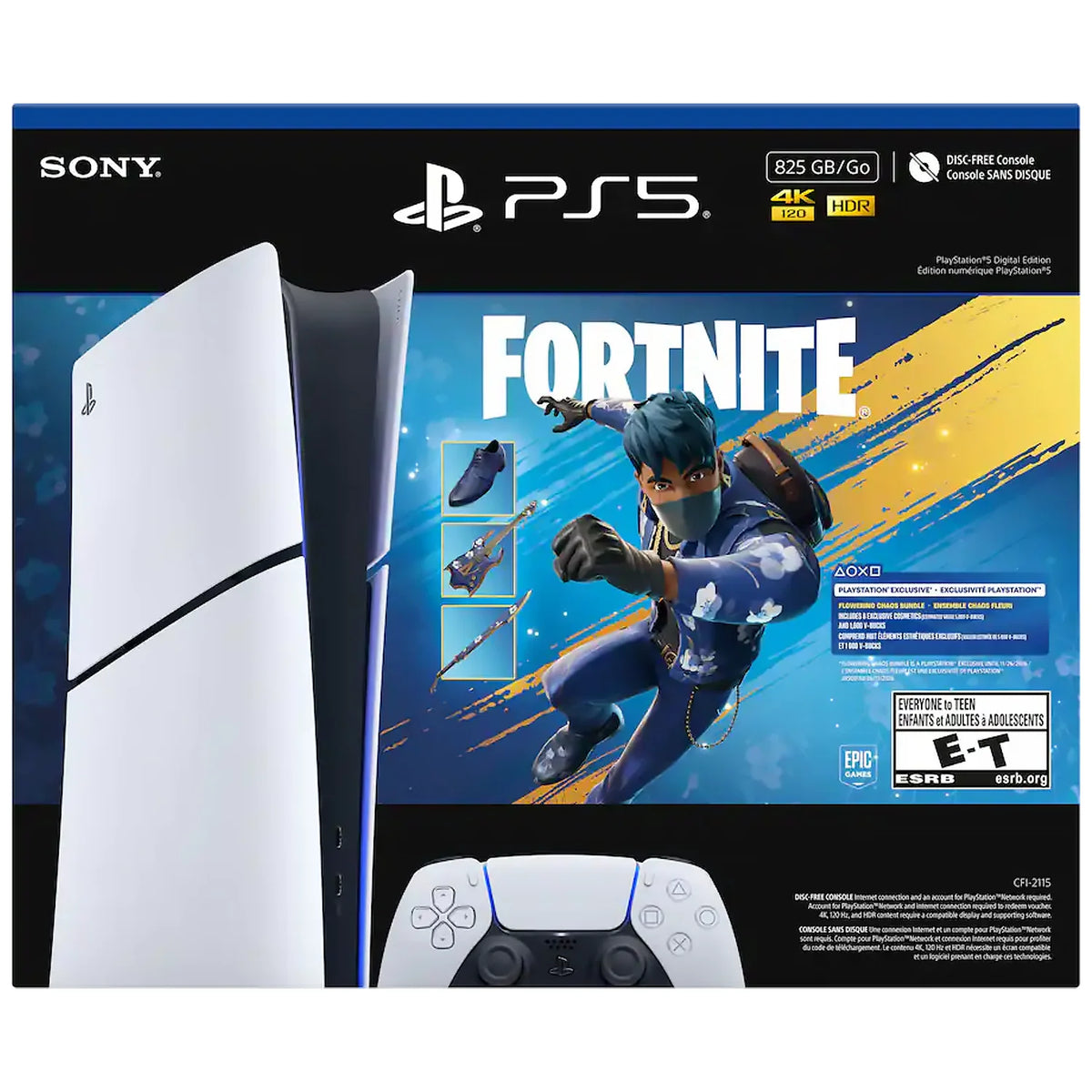 Playstation System Featuring Fortnite Flowering