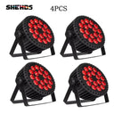 Bright DMX512 LED Par Lights for Stages